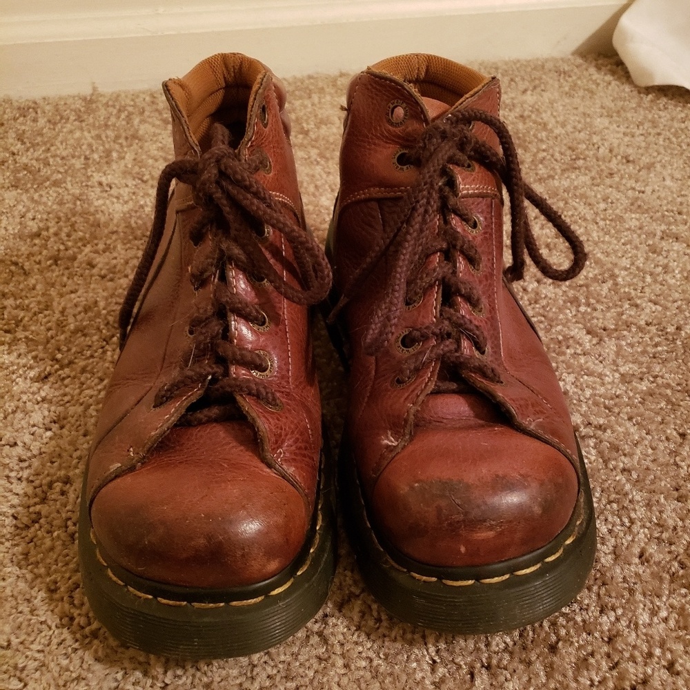 Dr. Martens Brown Leather Boots